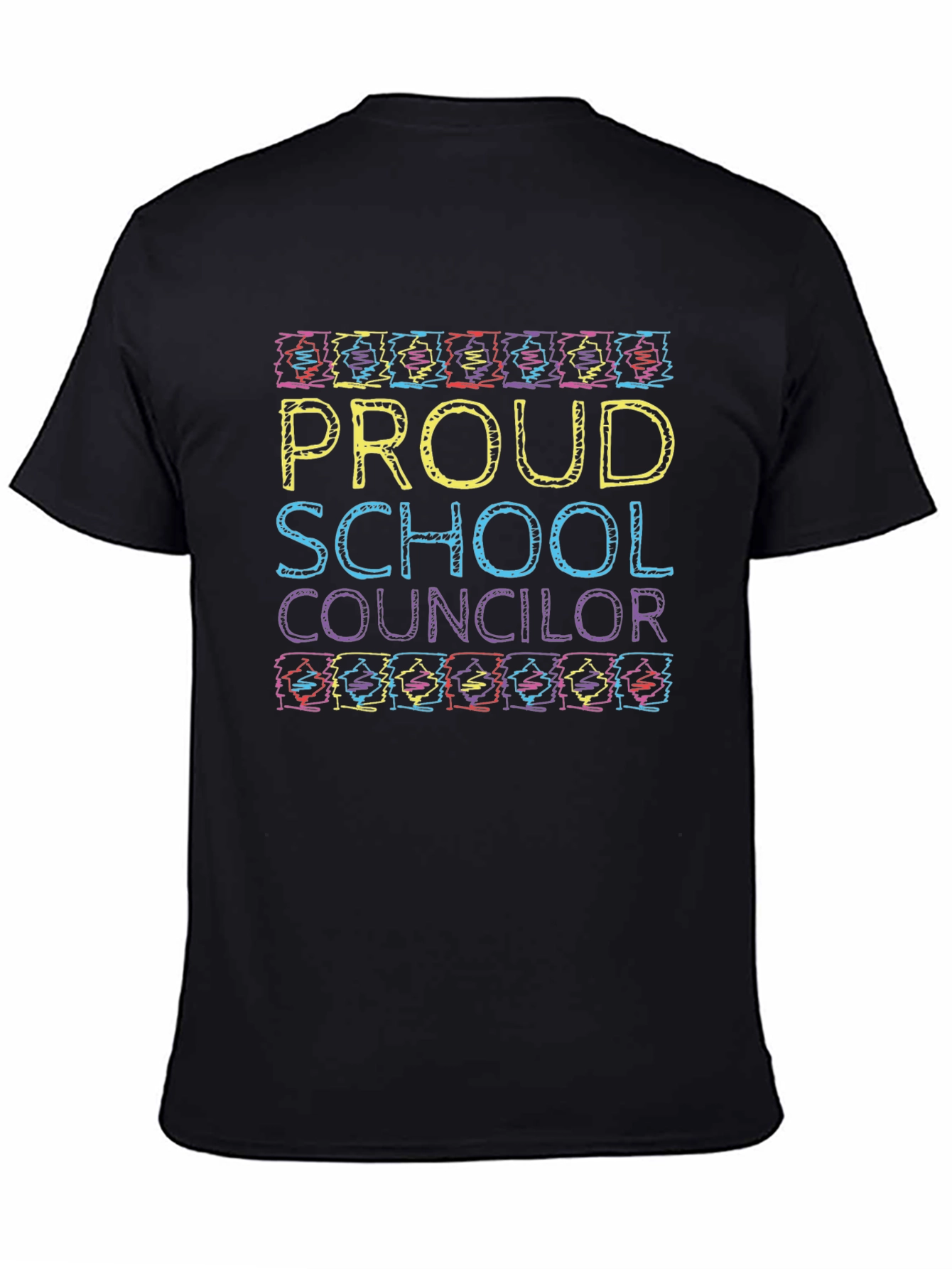 Proud School Counselor Graphic T-Shirt