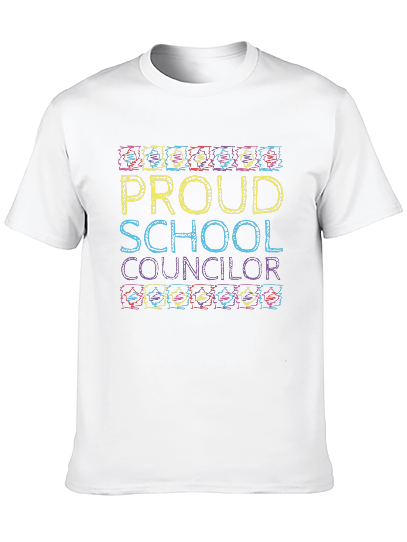 Proud School Counselor Graphic T-Shirt