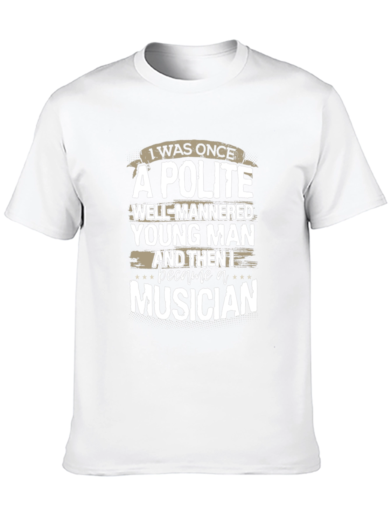 Polite Musician Graphic Tee