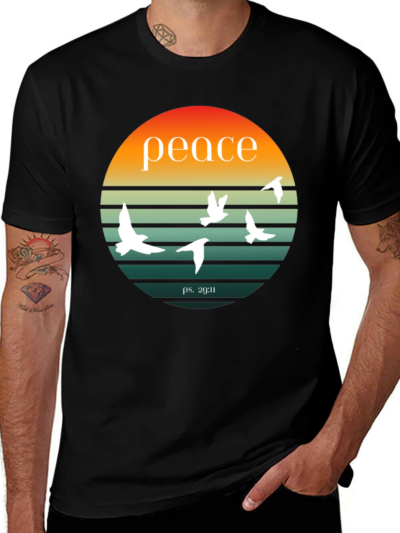Peace Dove Graphic T-Shirt