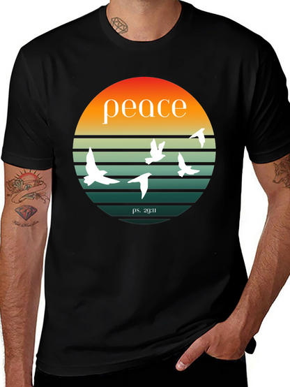 Peace Dove Graphic T-Shirt