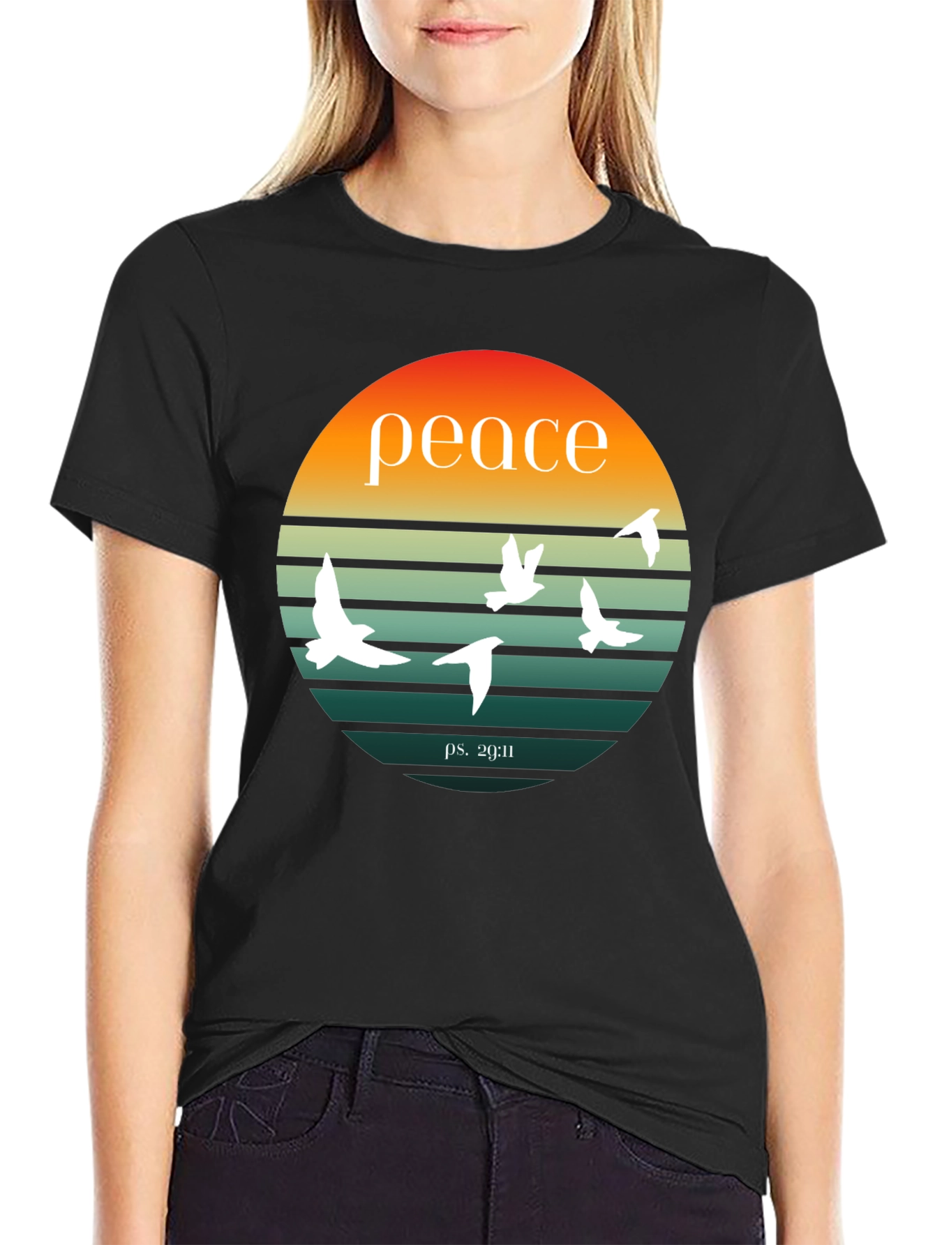 Peace Dove Graphic T-Shirt