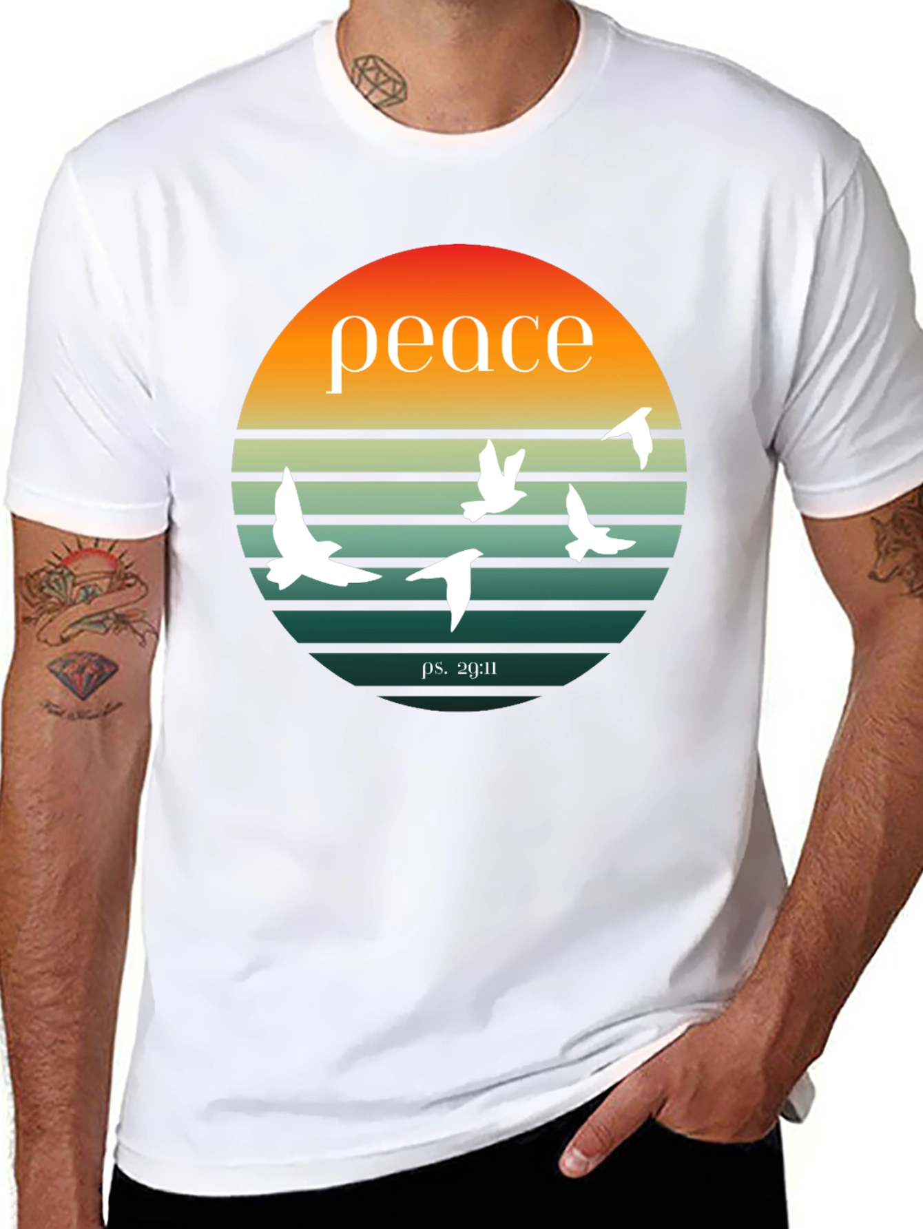 Peace Dove Graphic T-Shirt