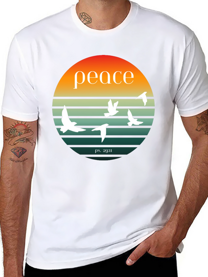 Peace Dove Graphic T-Shirt