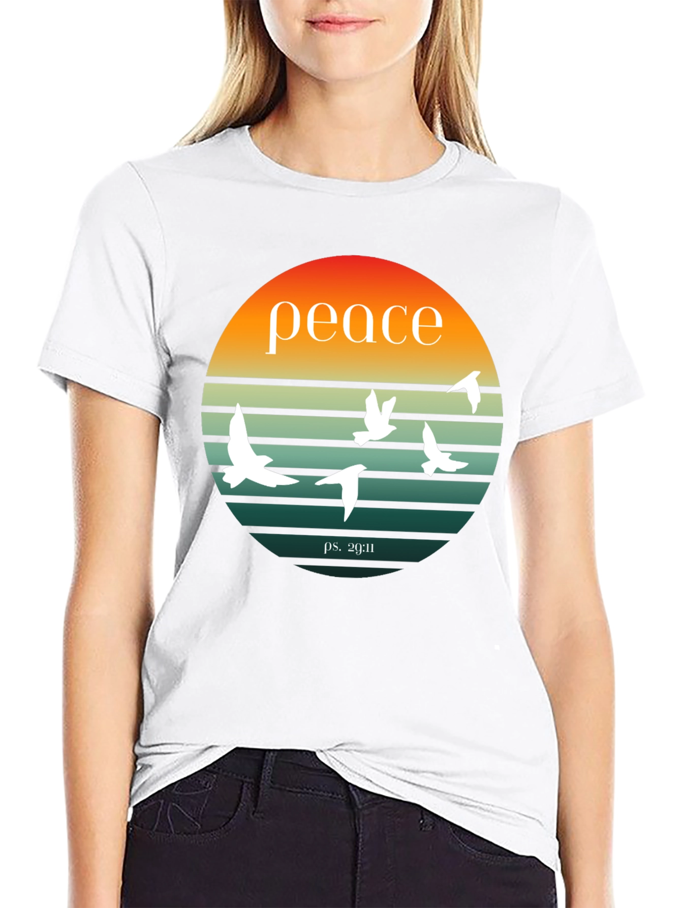 Peace Dove Graphic T-Shirt