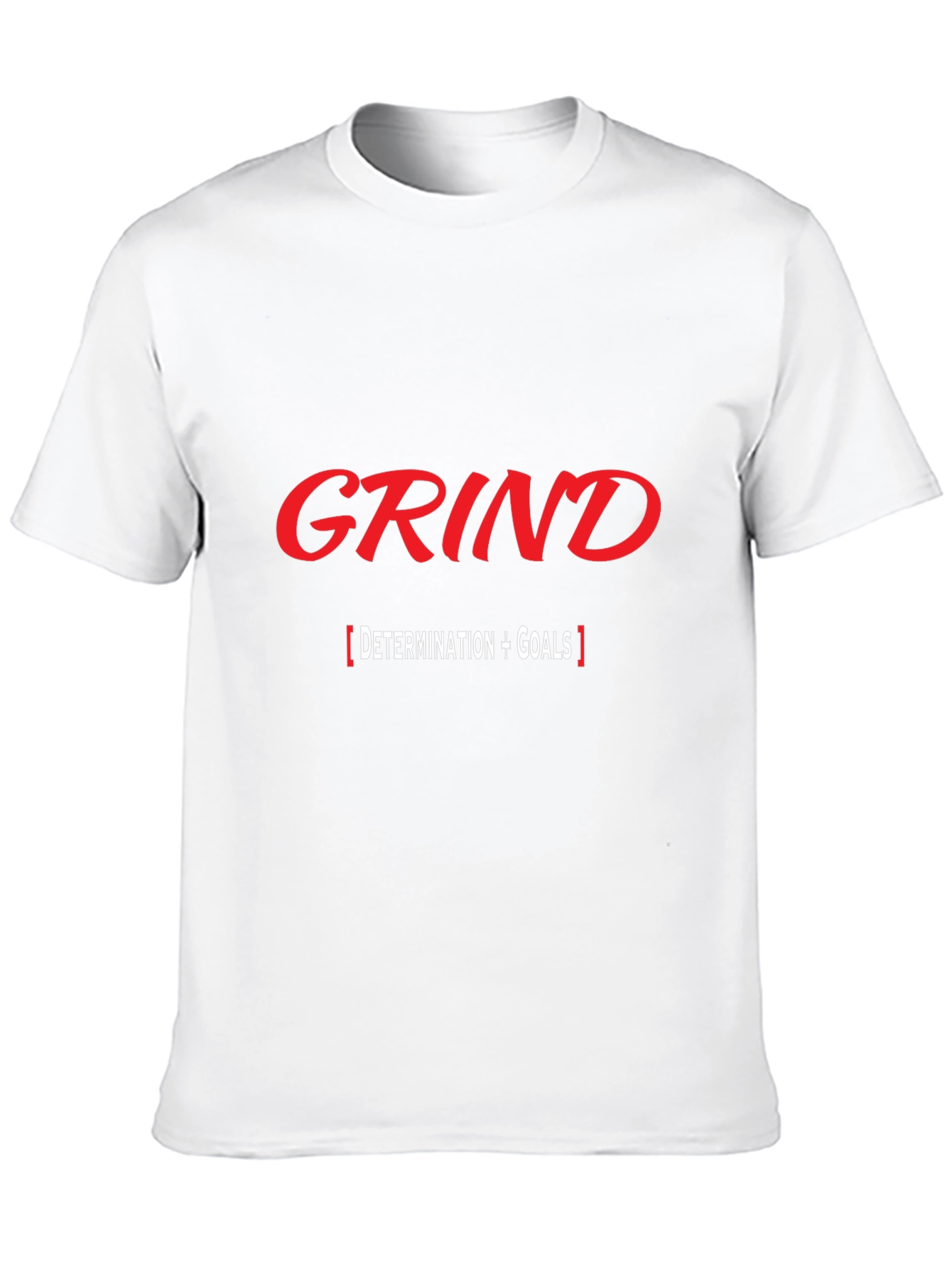 Grind Determination Goals Black T-Shirt