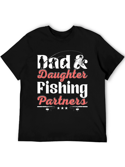 Dad & Daughter Fishing Partners T-Shirt