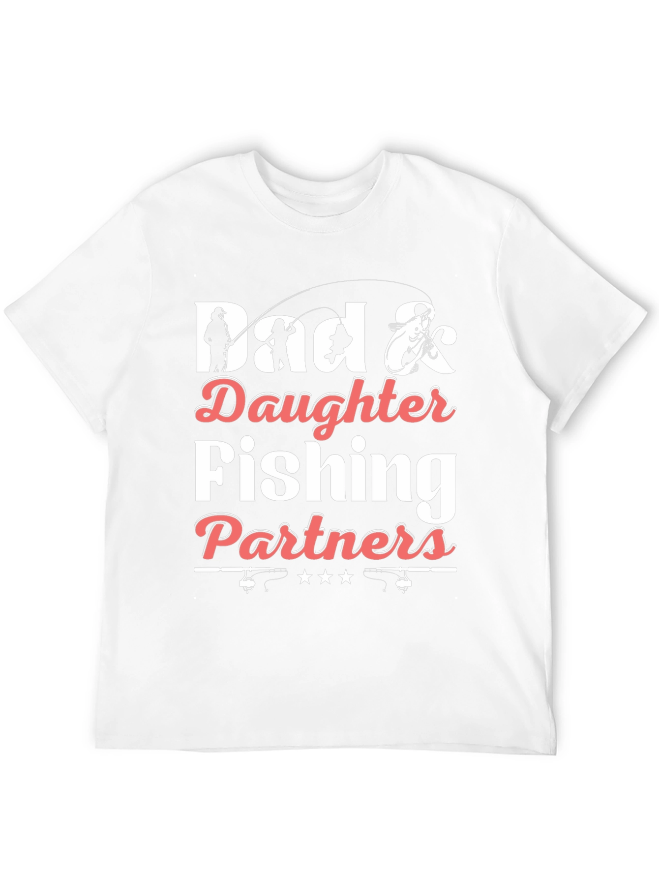Dad & Daughter Fishing Partners T-Shirt