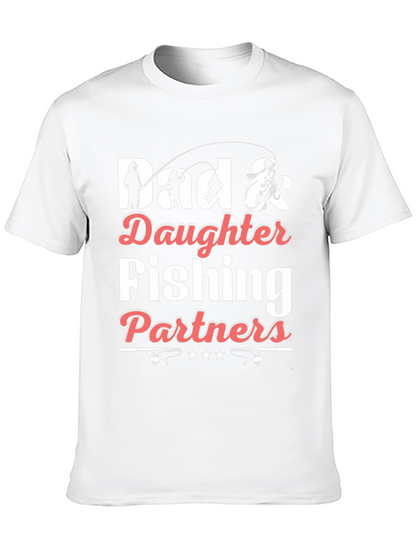 Dad & Daughter Fishing Partners T-Shirt