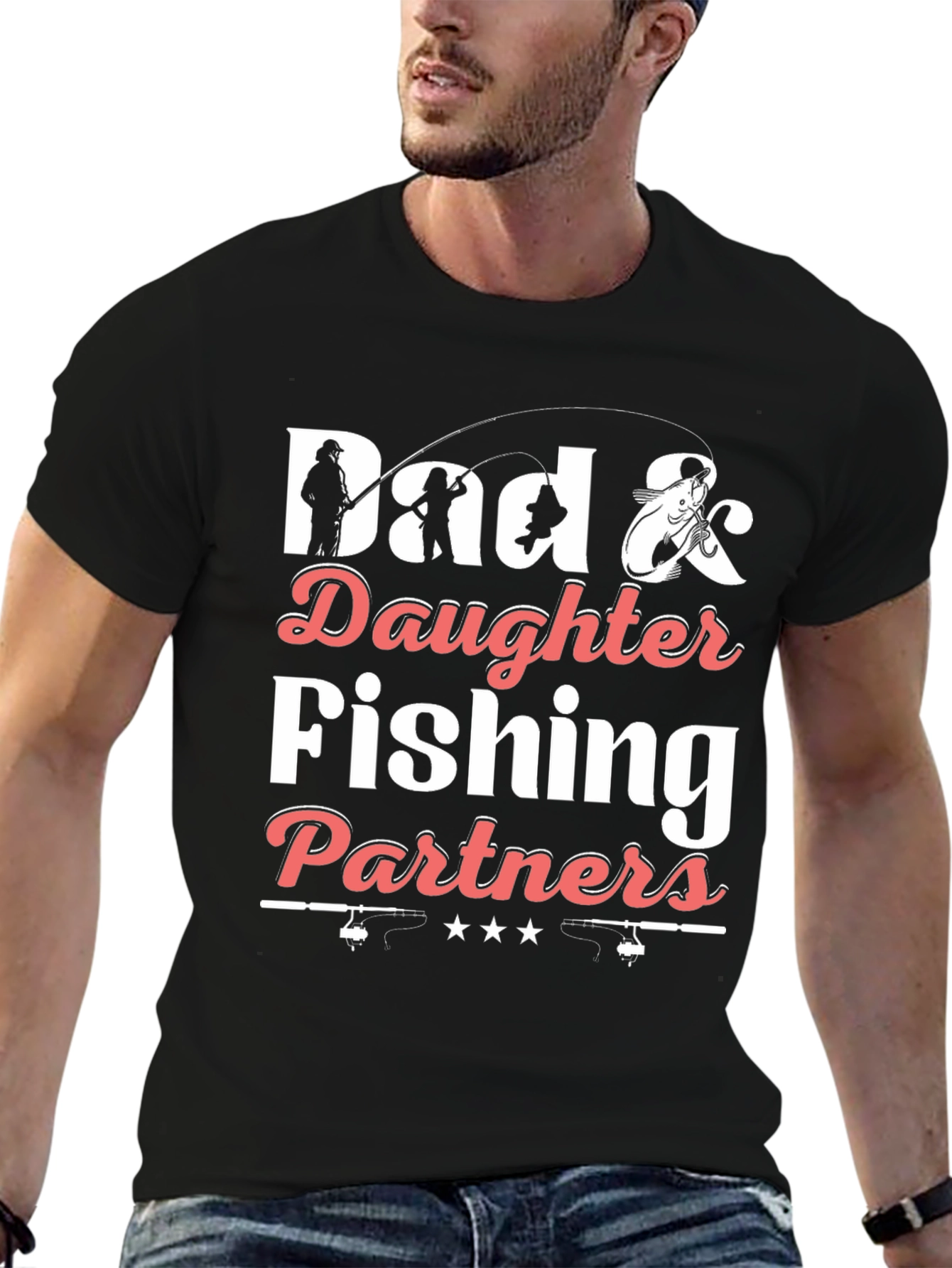 Dad & Daughter Fishing Partners T-Shirt