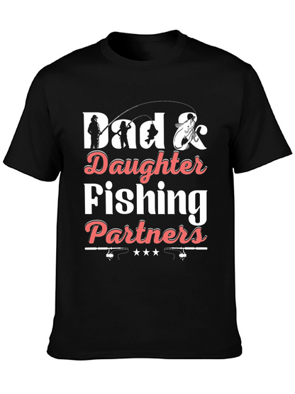 Dad & Daughter Fishing Partners T-Shirt
