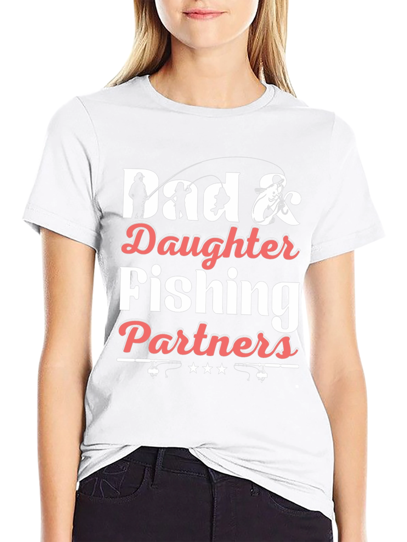 Dad & Daughter Fishing Partners T-Shirt