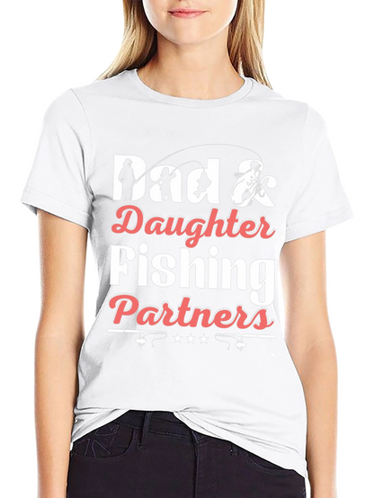 Dad & Daughter Fishing Partners T-Shirt