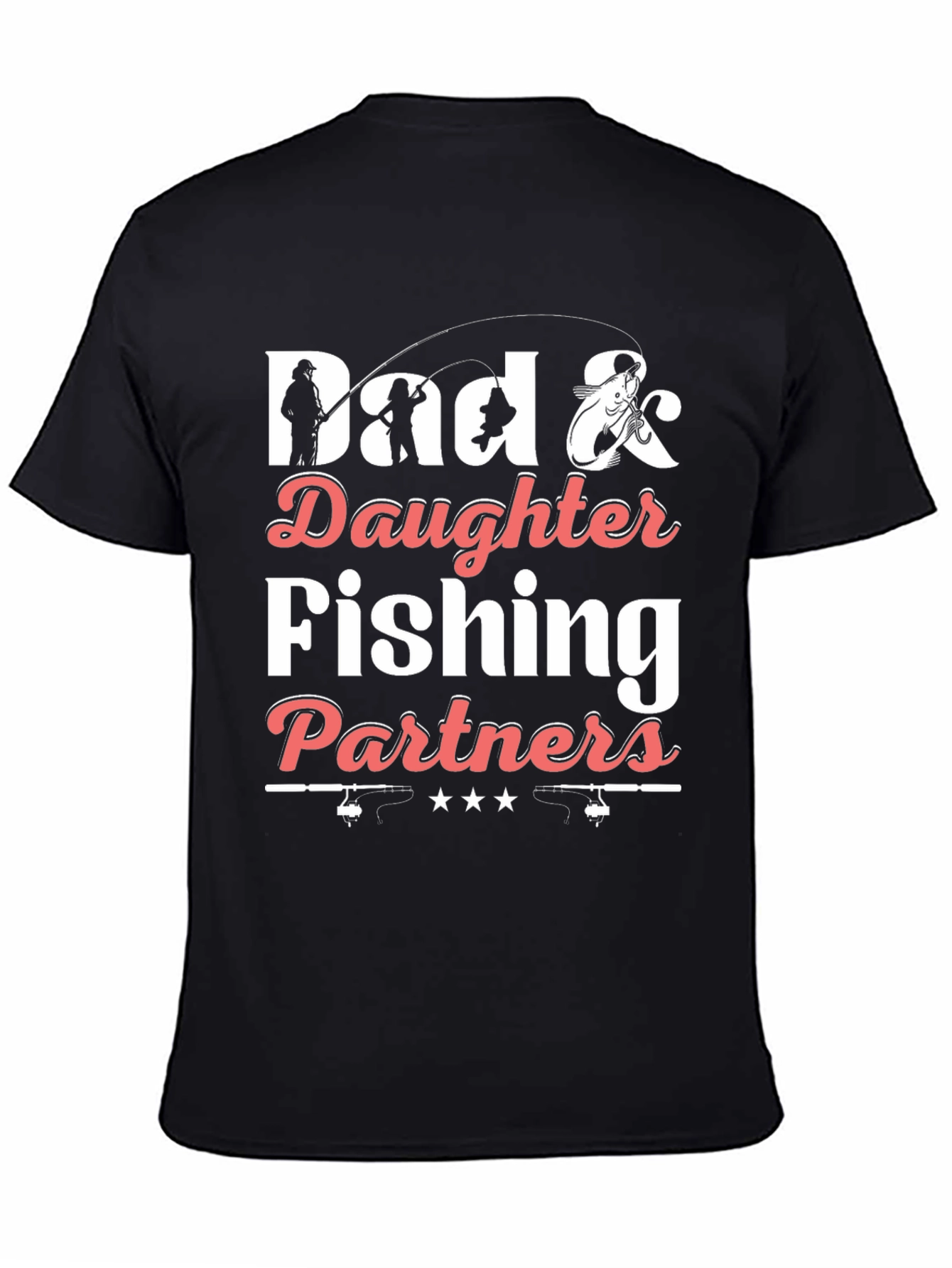 Dad & Daughter Fishing Partners T-Shirt