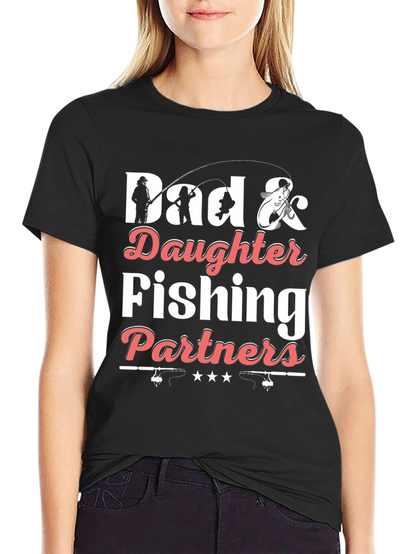 Dad & Daughter Fishing Partners T-Shirt