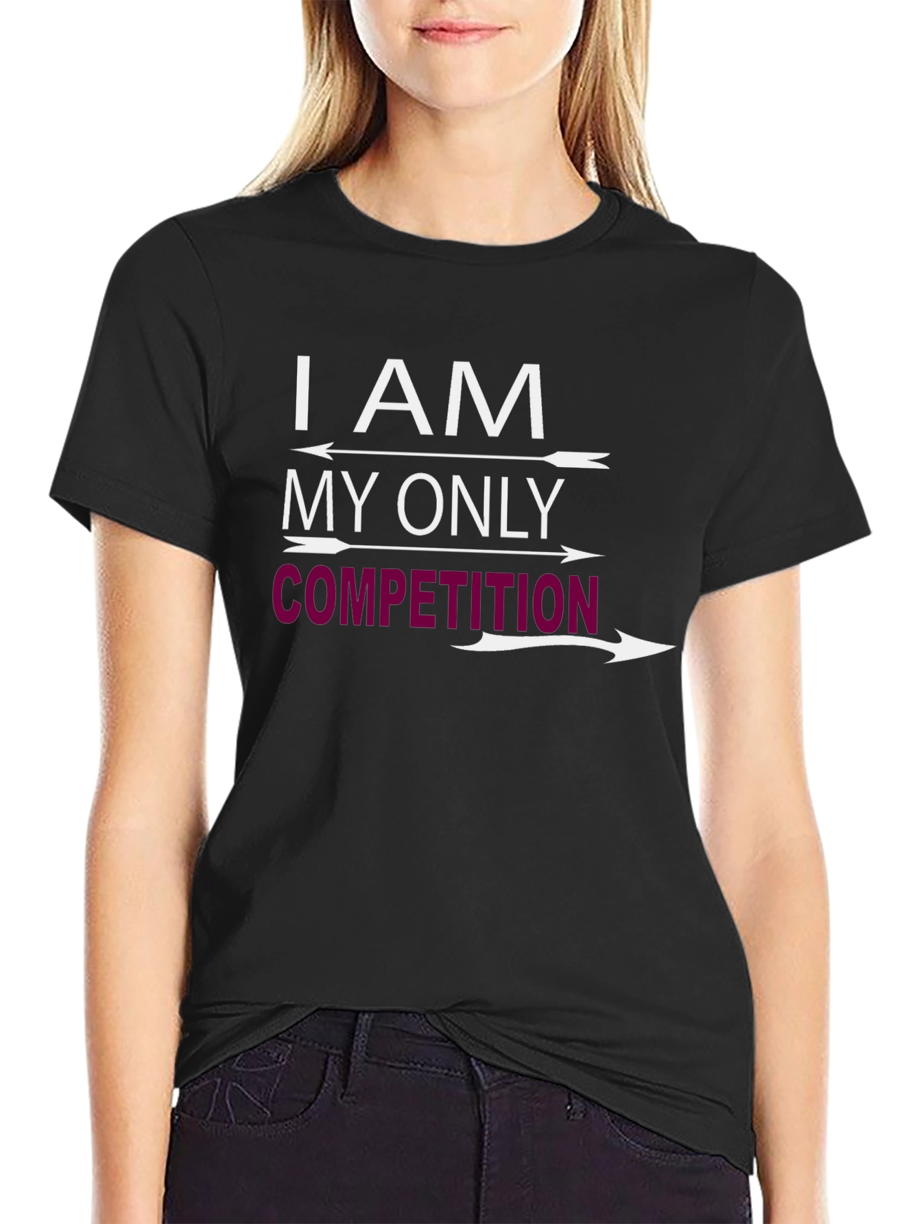 I AM MY ONLY COMPETITION Graphic T-Shirt