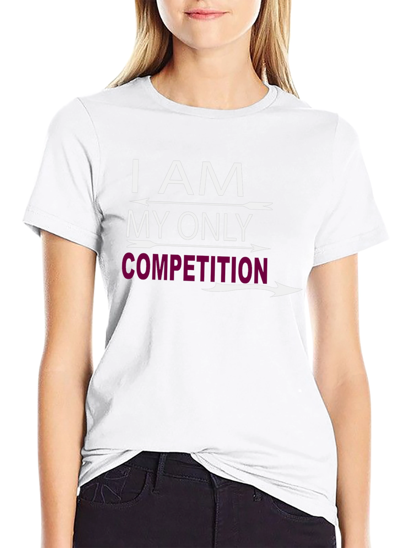 I AM MY ONLY COMPETITION Graphic T-Shirt