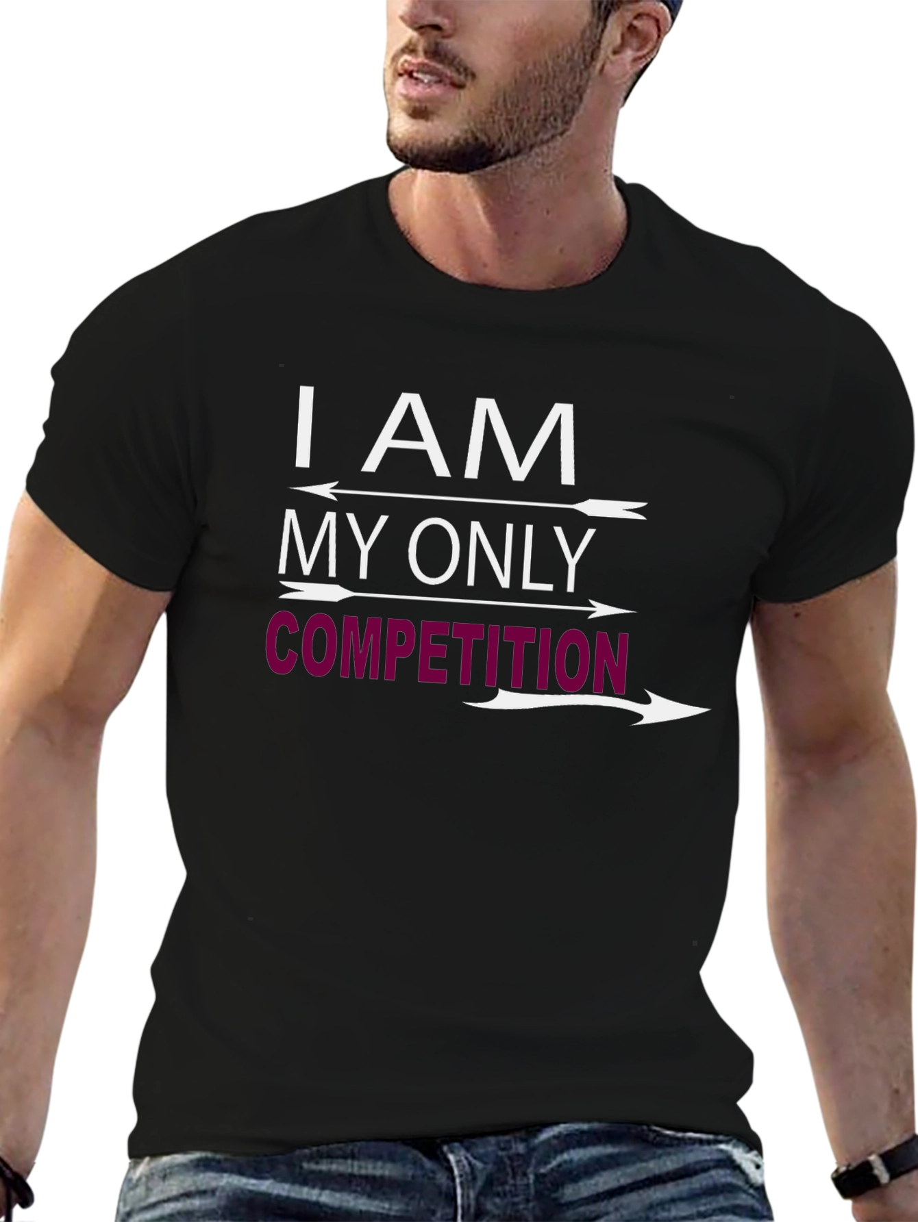 I AM MY ONLY COMPETITION Graphic T-Shirt