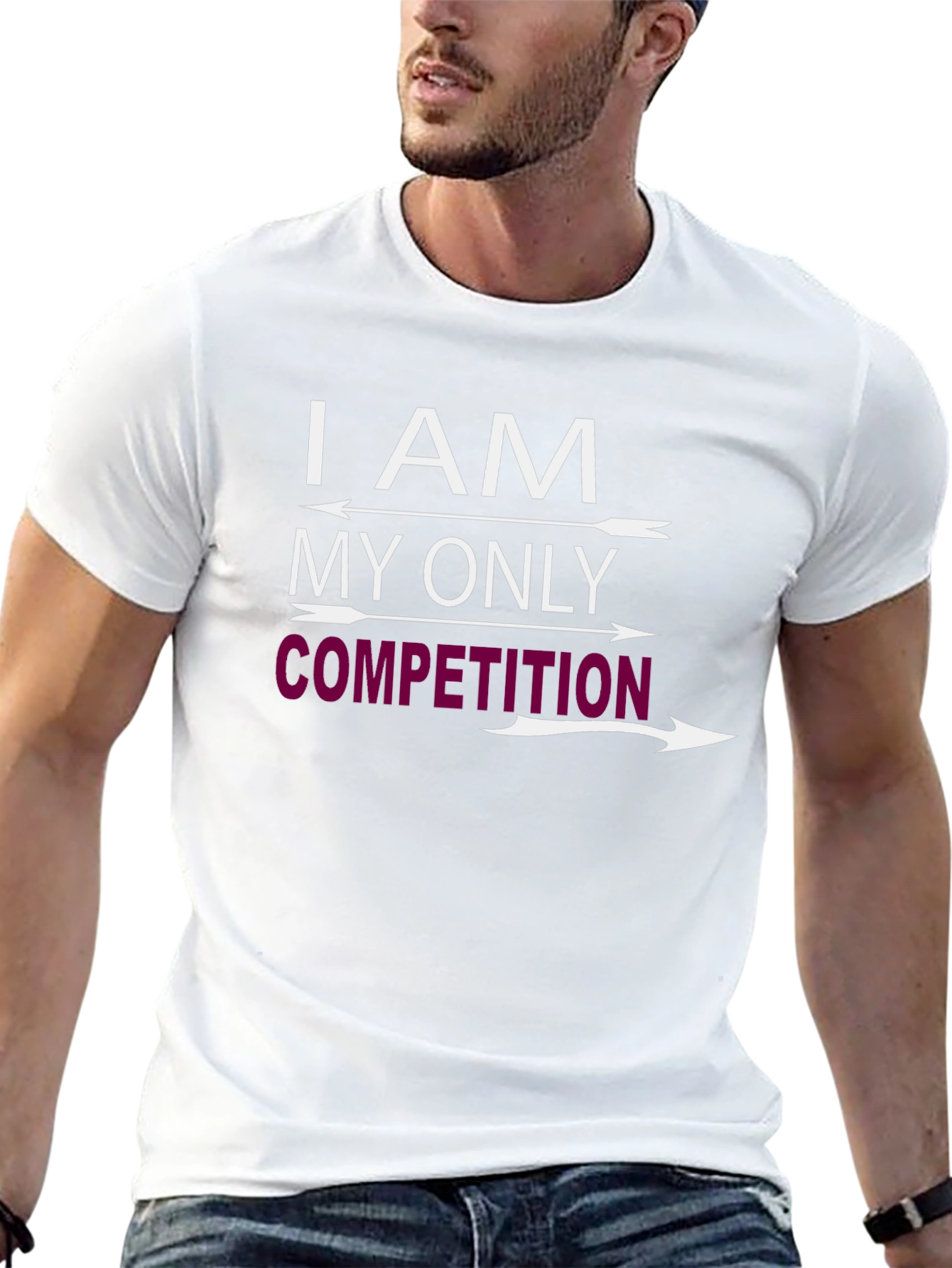 I AM MY ONLY COMPETITION Graphic T-Shirt