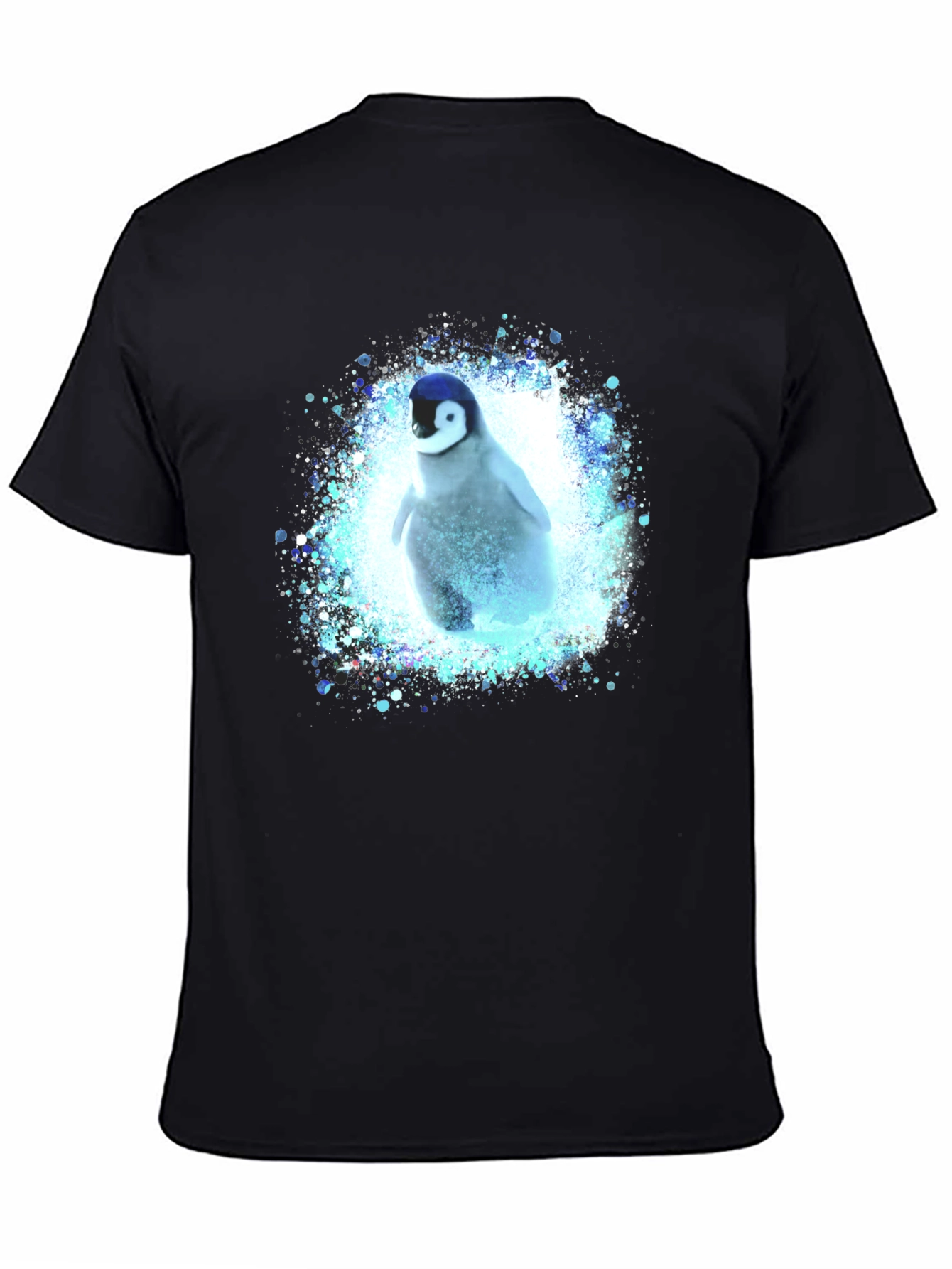 Penguin Splash Graphic T-Shirt