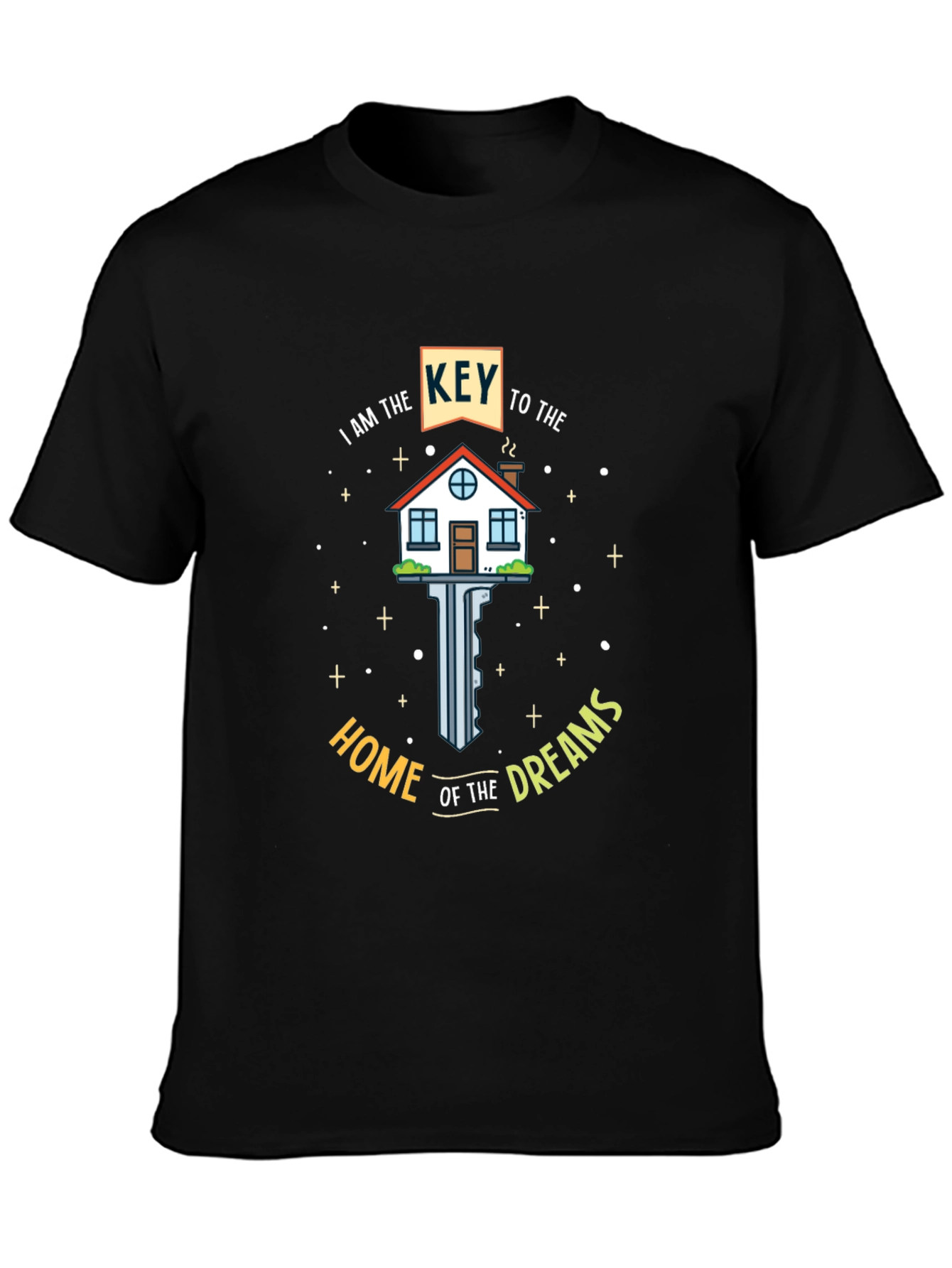 Key To The Home Of Dreams Graphic Tee