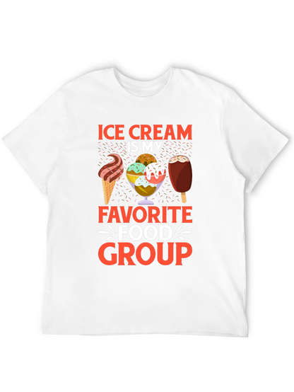 Ice Cream is My Favorite Food Group T-Shirt