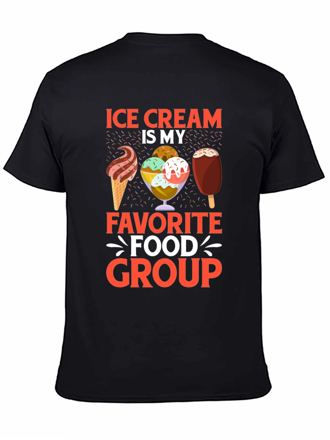 Ice Cream is My Favorite Food Group T-Shirt
