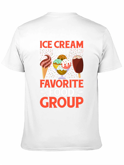 Ice Cream is My Favorite Food Group T-Shirt