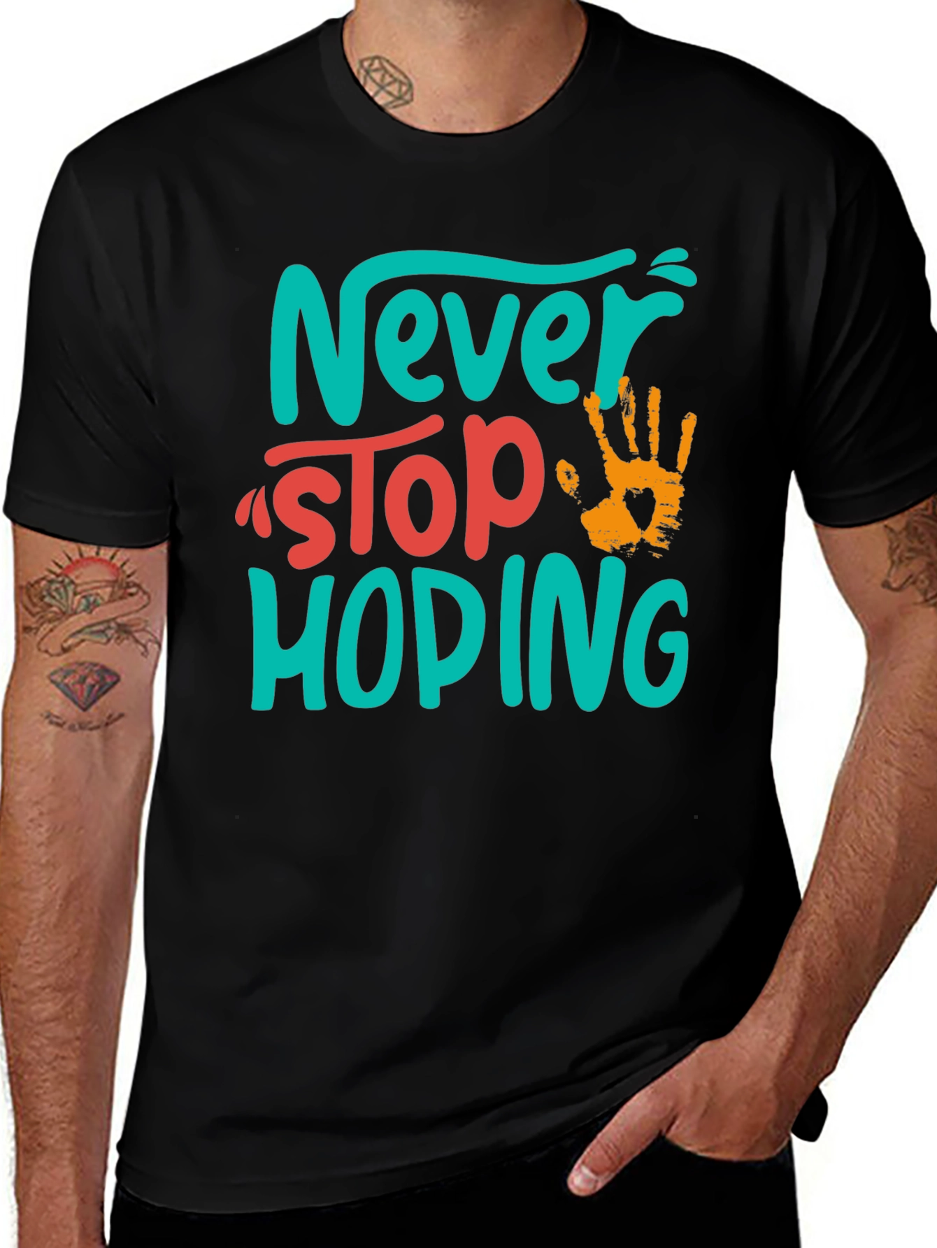 Never Stop Hoping Graphic Tee