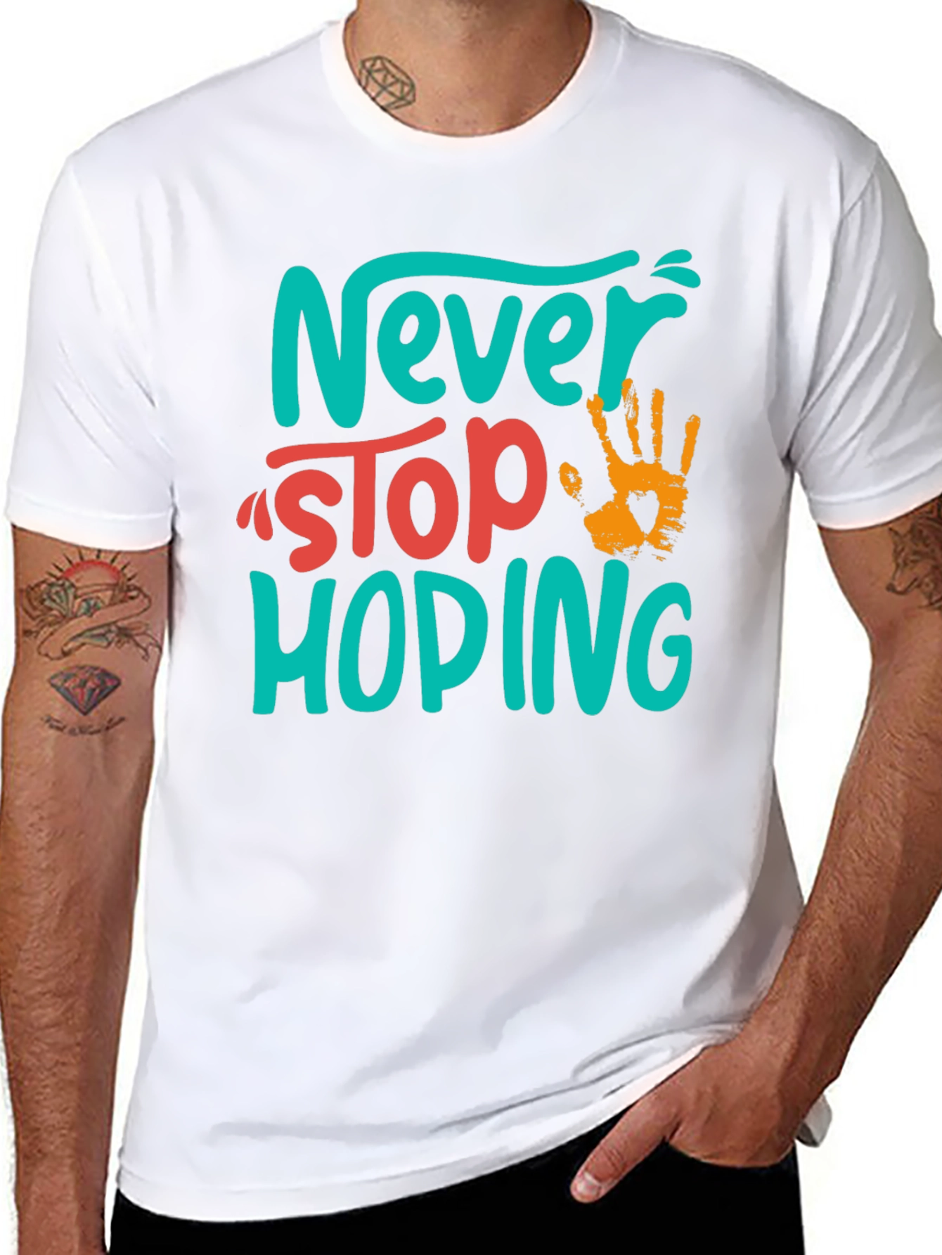 Never Stop Hoping Graphic Tee