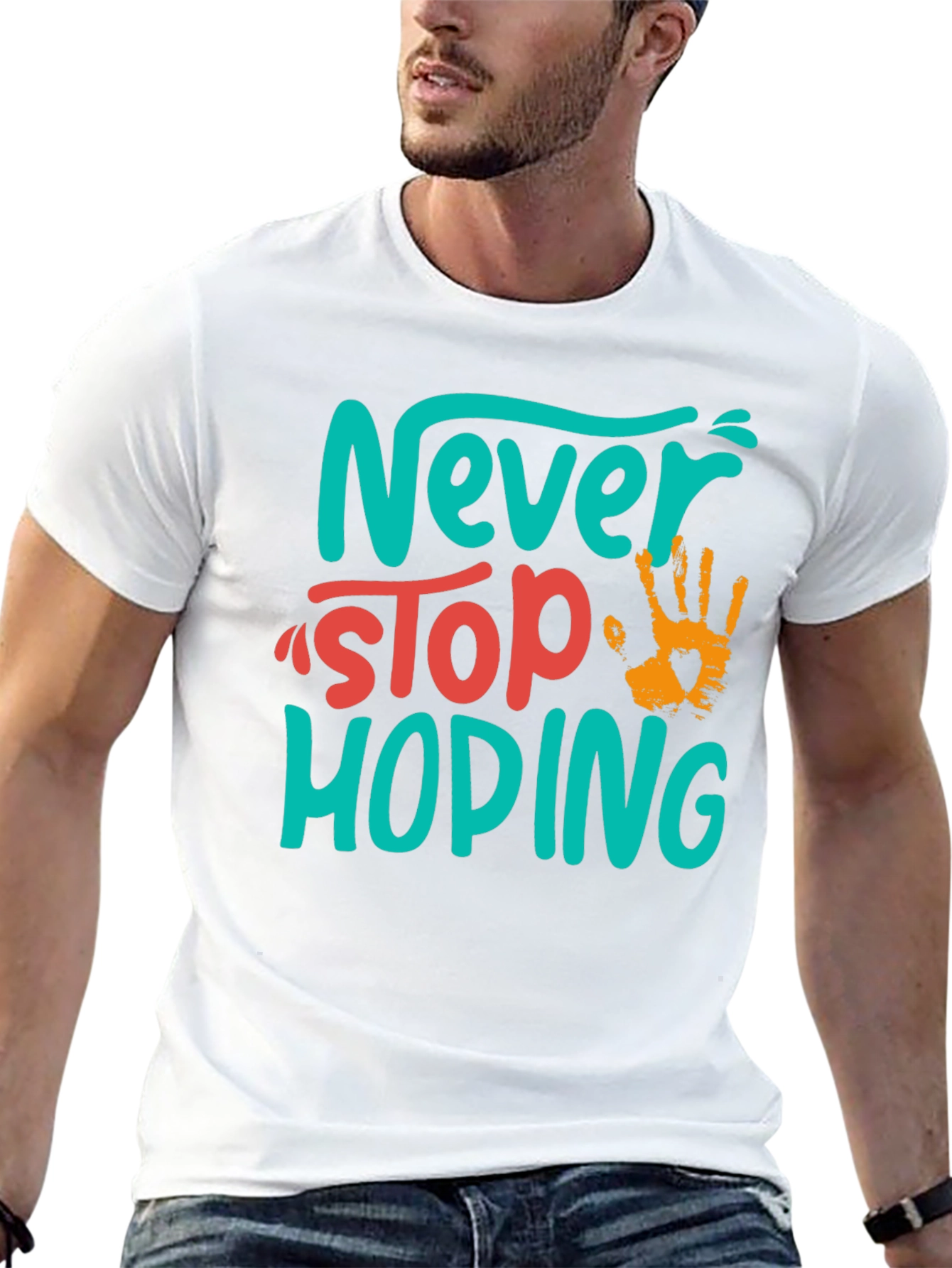 Never Stop Hoping Graphic Tee