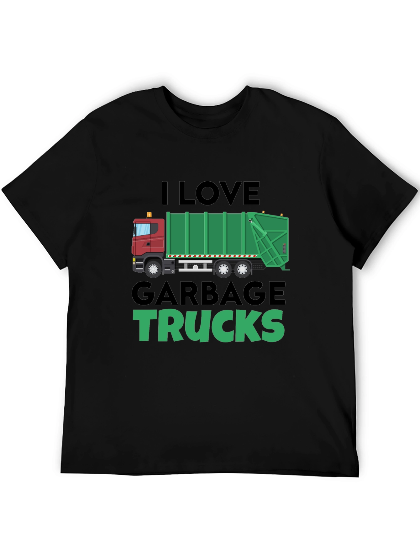 I Love Garbage Trucks T-Shirt