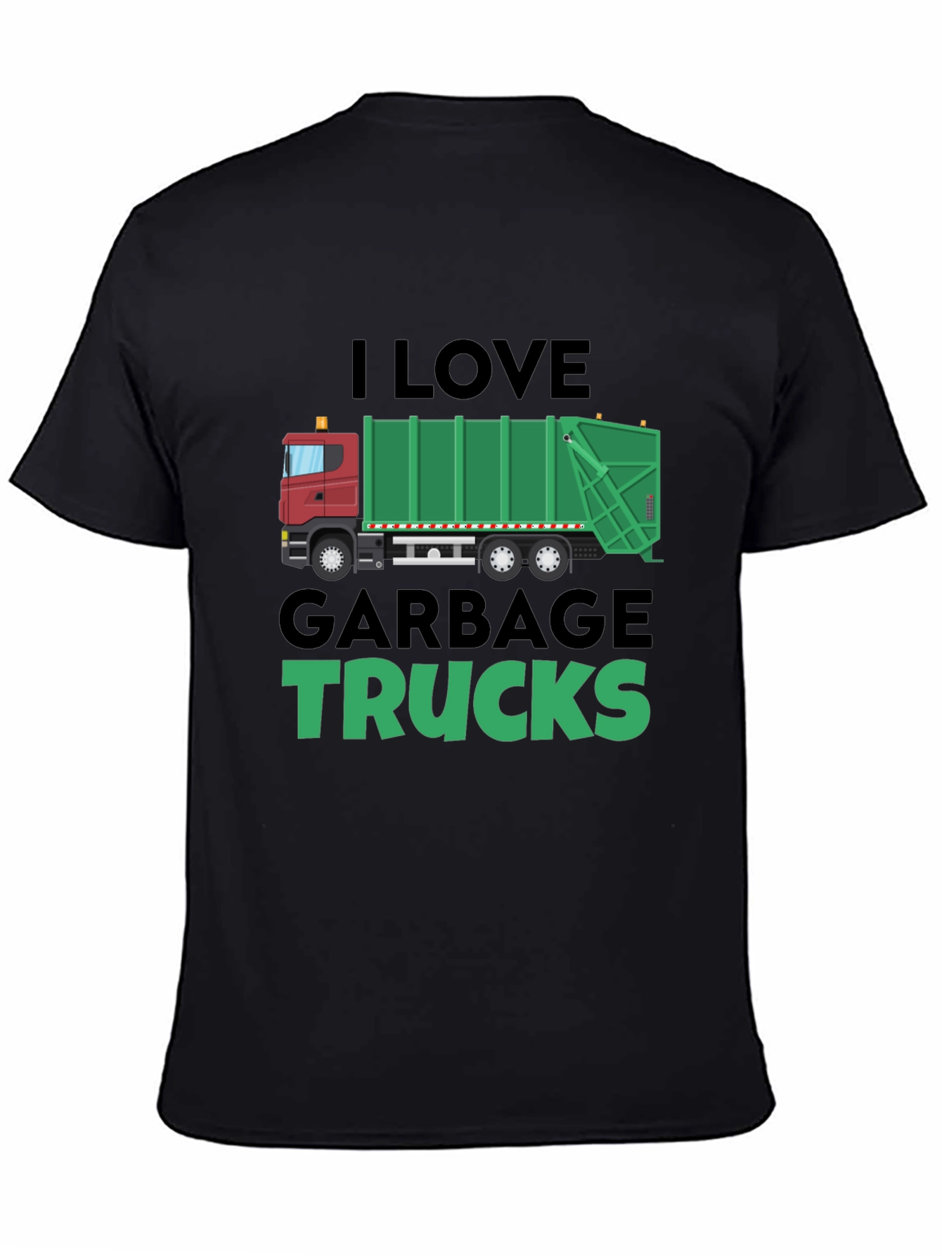 I Love Garbage Trucks T-Shirt