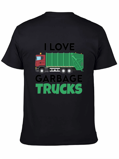 I Love Garbage Trucks T-Shirt
