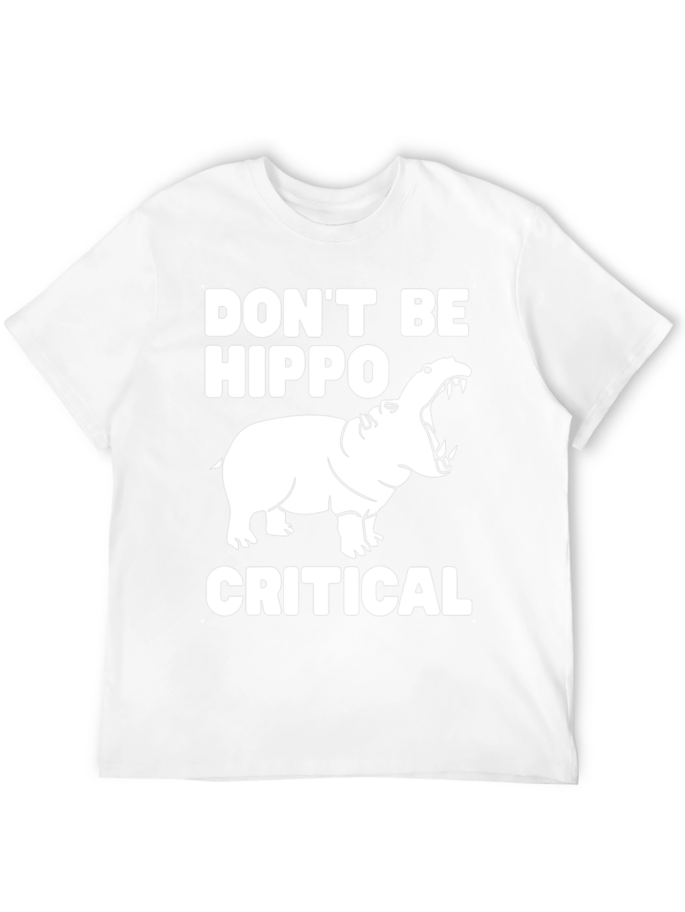 Dont Be Hippo-Critical Graphic Tee