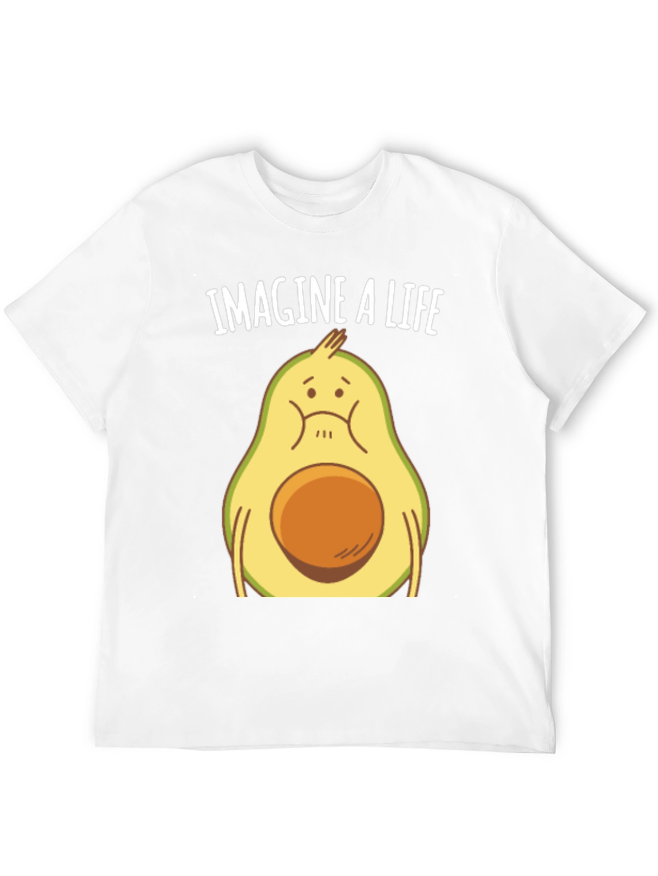 Sad Avocado T-Shirt - Imagine A Life