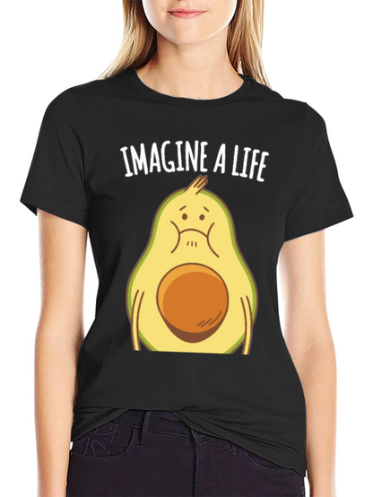 Sad Avocado T-Shirt - Imagine A Life