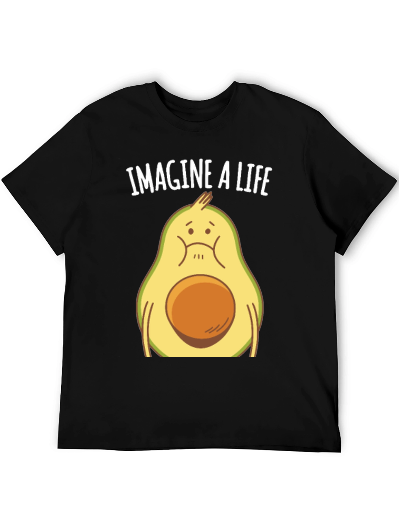 Sad Avocado T-Shirt - Imagine A Life