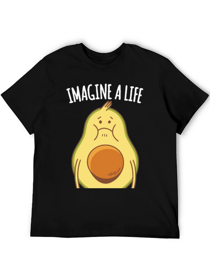 Sad Avocado T-Shirt - Imagine A Life