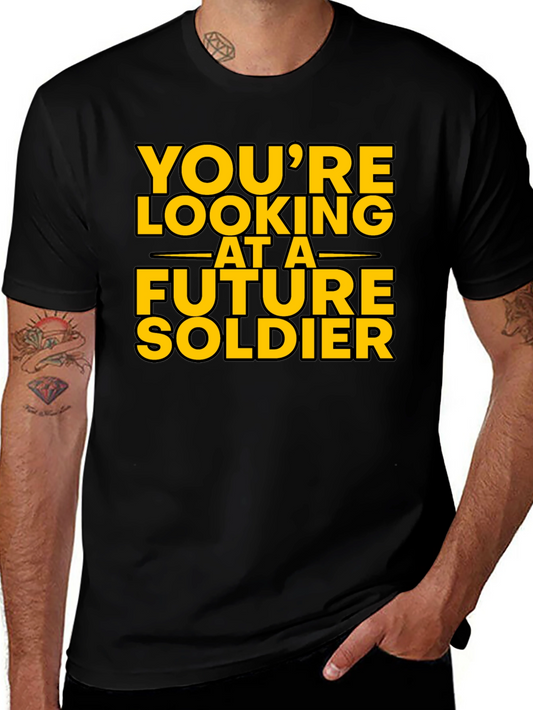 Future Soldier Black Graphic Tee