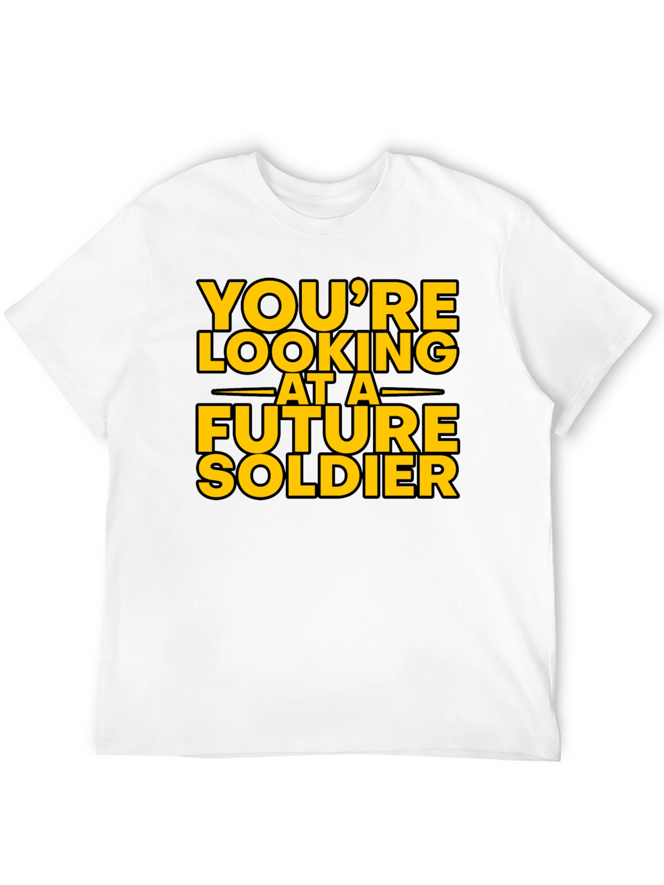 Future Soldier Black Graphic Tee