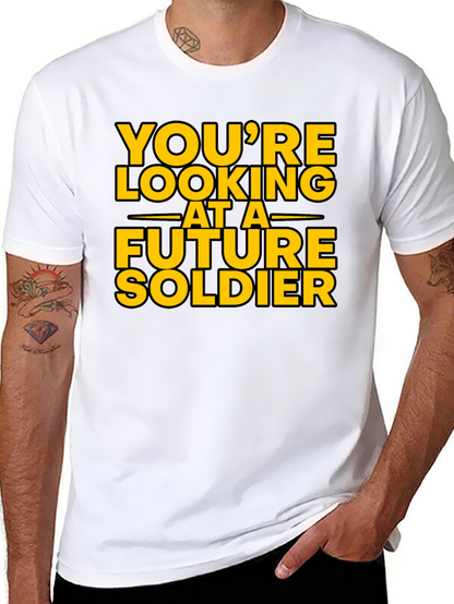 Future Soldier Black Graphic Tee