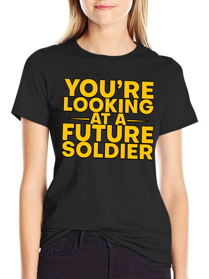 Future Soldier Black Graphic Tee