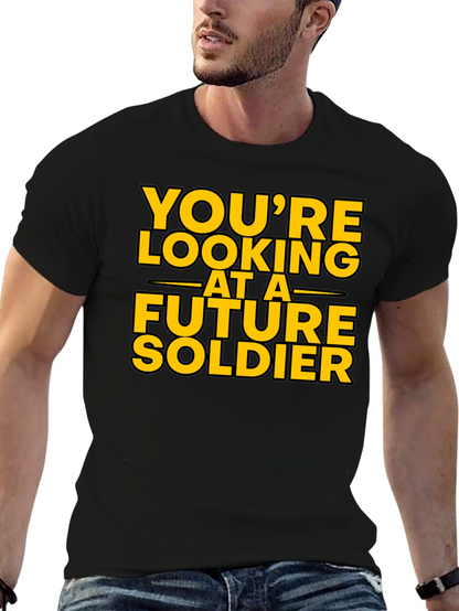Future Soldier Black Graphic Tee