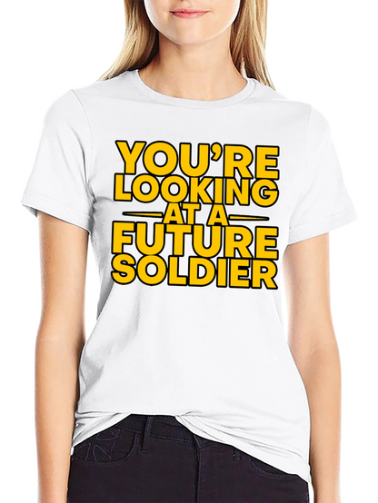 Future Soldier Black Graphic Tee