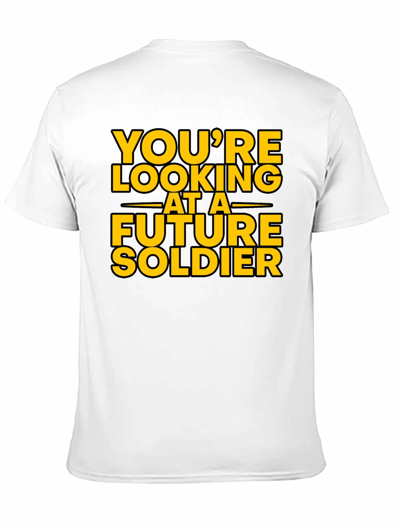 Future Soldier Black Graphic Tee