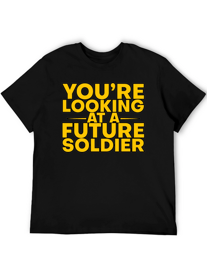 Future Soldier Black Graphic Tee