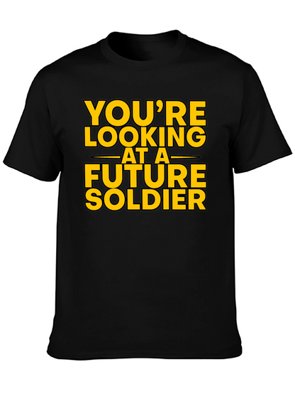 Future Soldier Black Graphic Tee