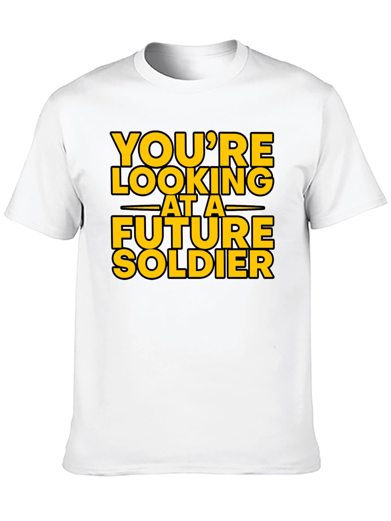 Future Soldier Black Graphic Tee