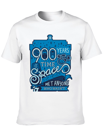 Doctor Who 900 Years Time Space Graphic T-Shirt